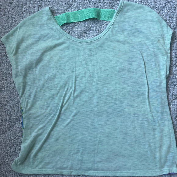 Justice Hope floral t-shirt with elastic back size 20 girls plus size - Picture 3 of 4